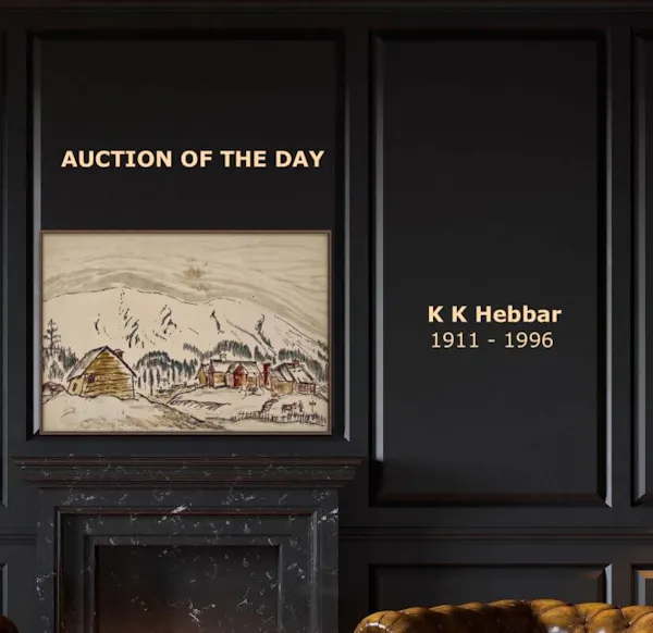 Auction of the Day: K K HEBBAR