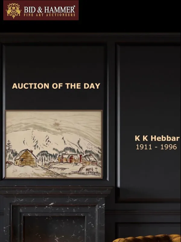 Auction of the Day: K K HEBBAR