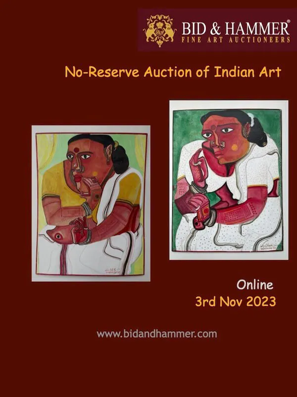 No-Reserve Auction of Indian Art