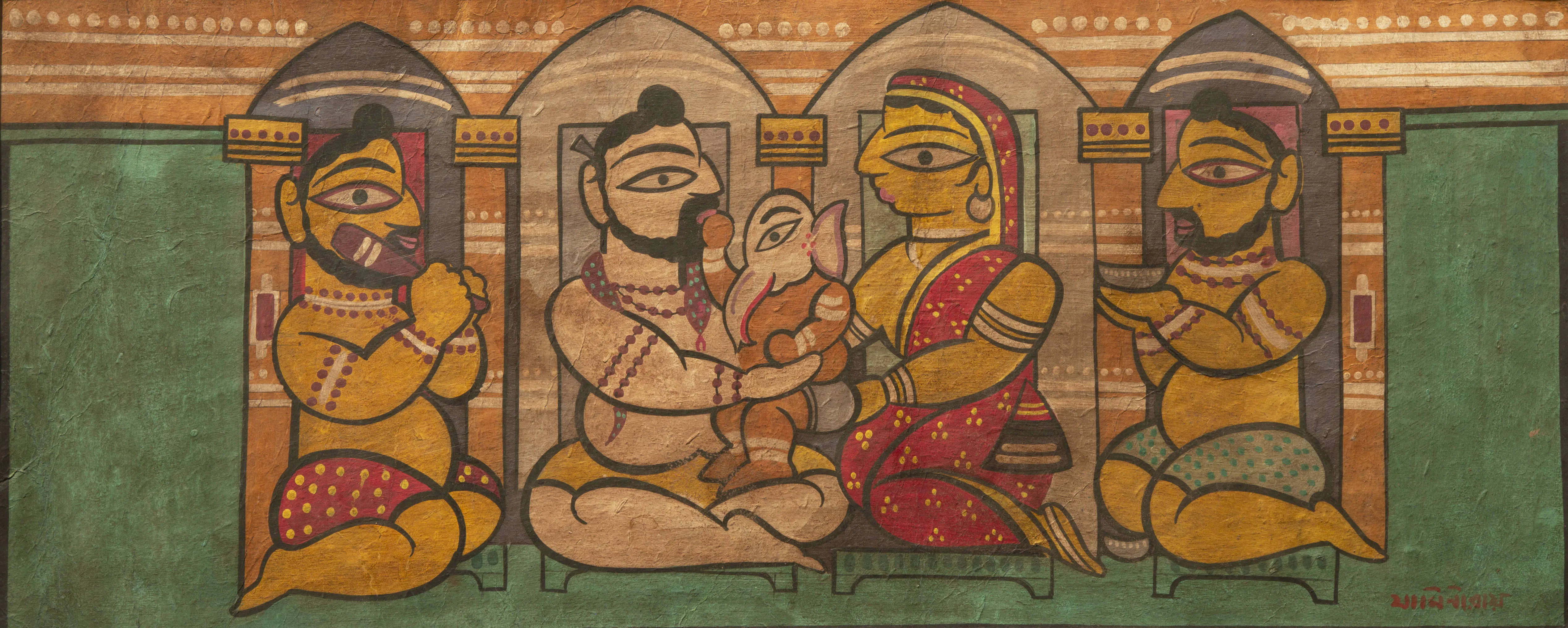 UNTITLED (SHIVA, PARVATI & GANESHA)