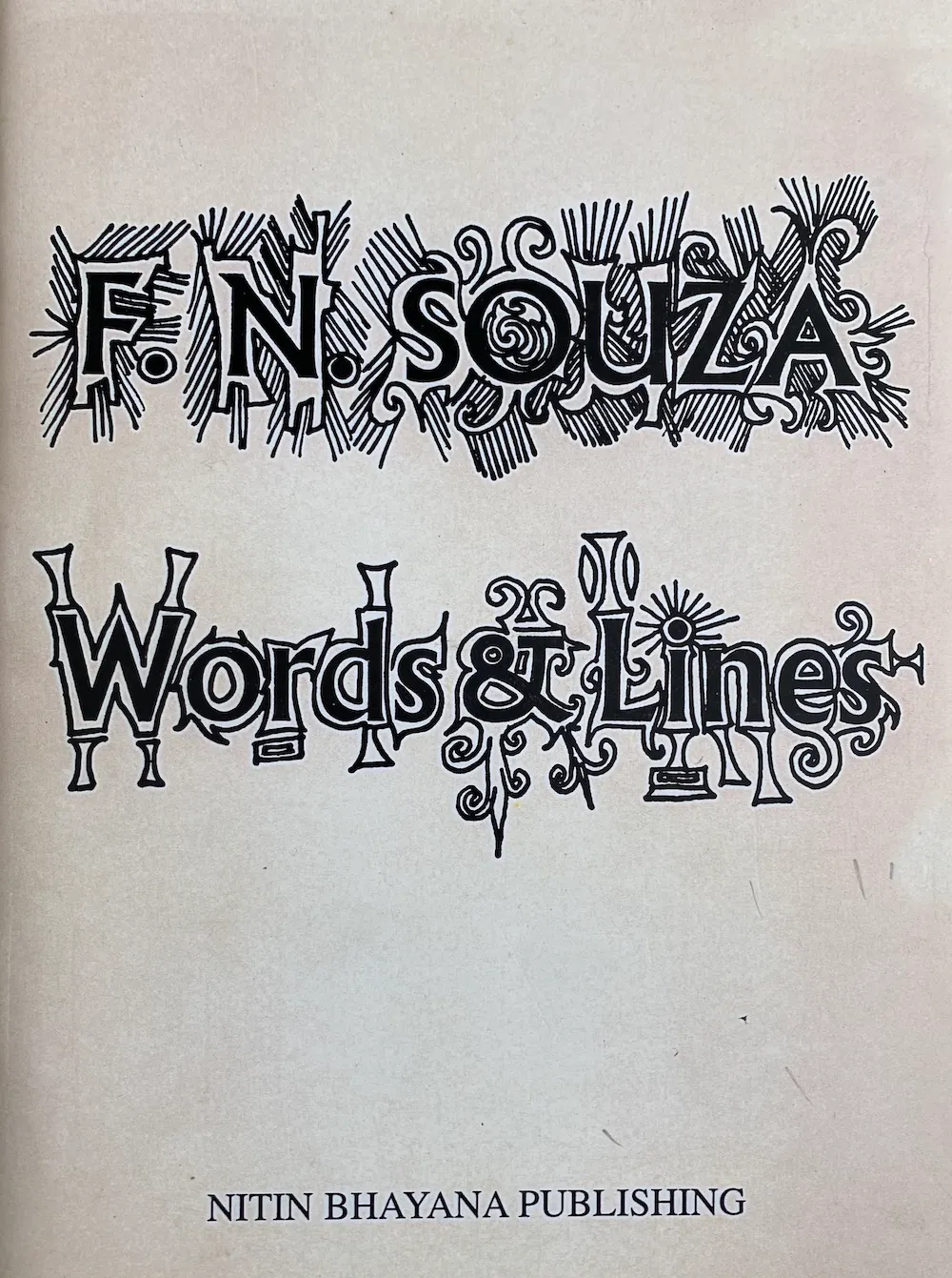 F N SOUZA (1924 - 2002)