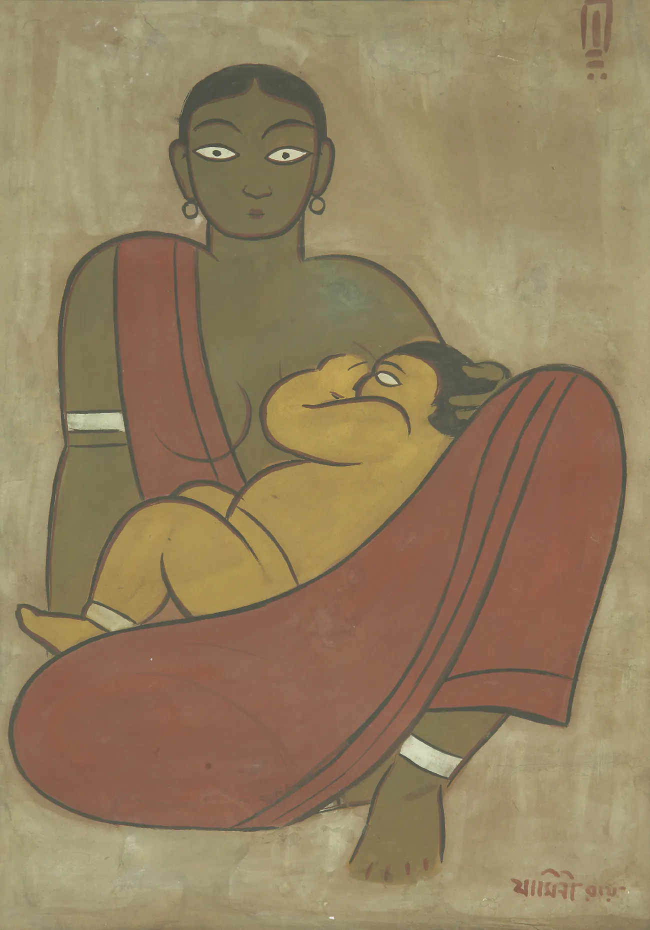 SANTHAL MOTHER & CHILD