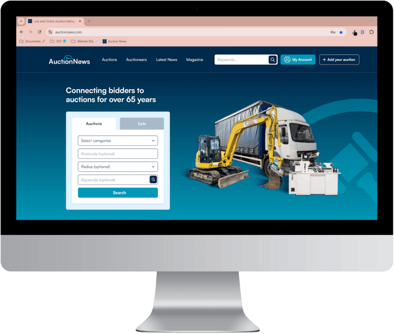 Auction News Website