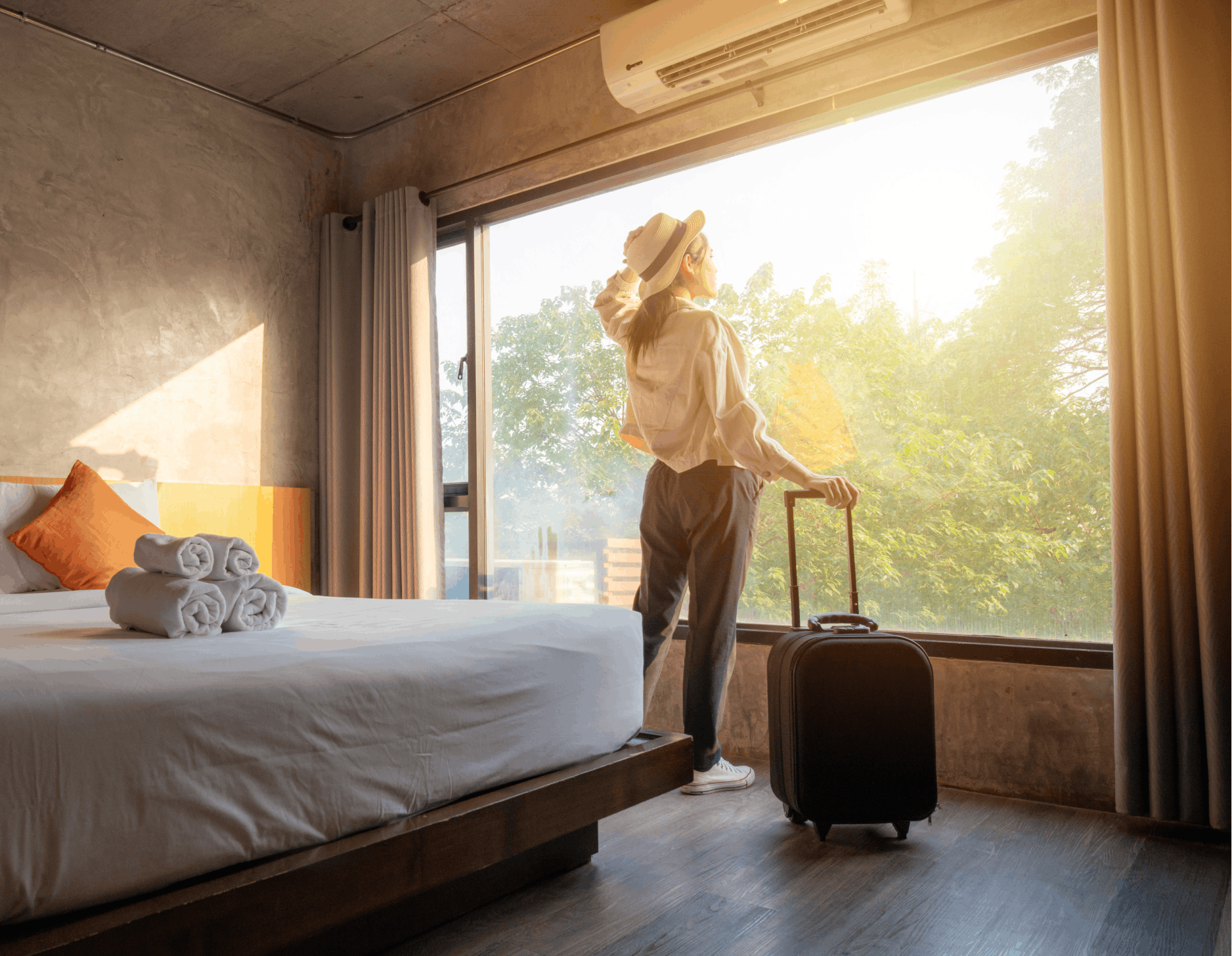 female traveller