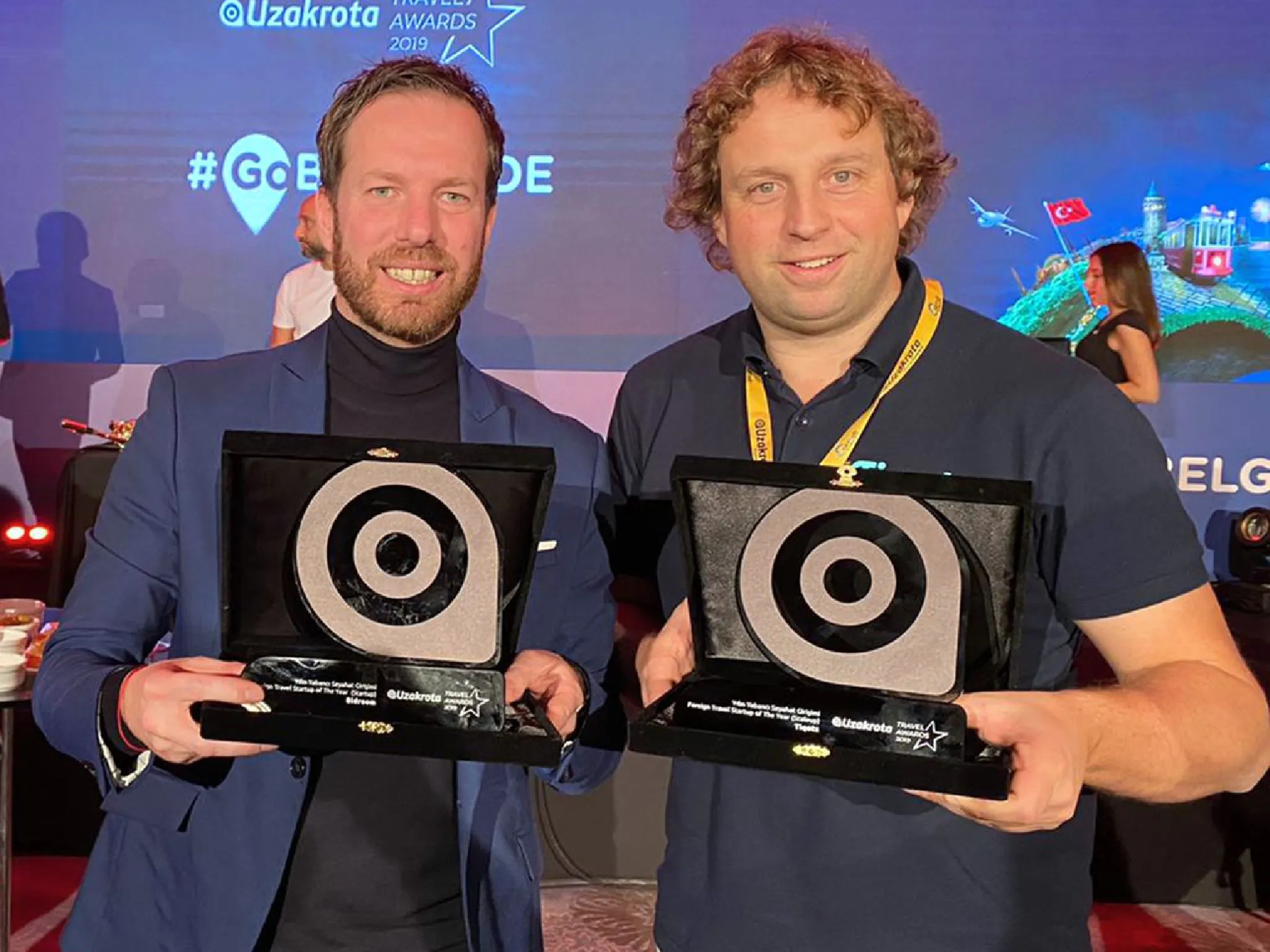 Bidroom and Tiqets, Michael Ros, Luuc Elzinga