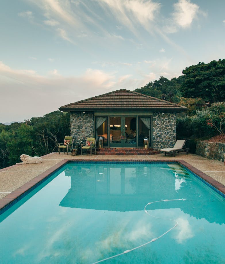 hotel with swimming pool