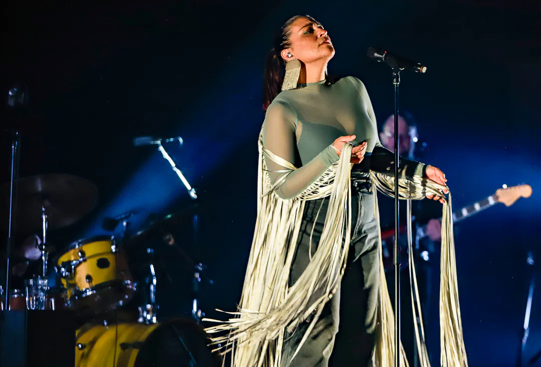 Elisapie performs at the Bella Concert Hall, March 2026. PHOTO: LEE REED