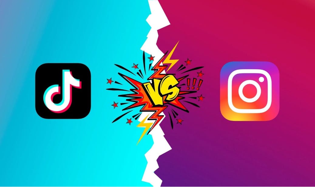 TikTok vs Instagram 
