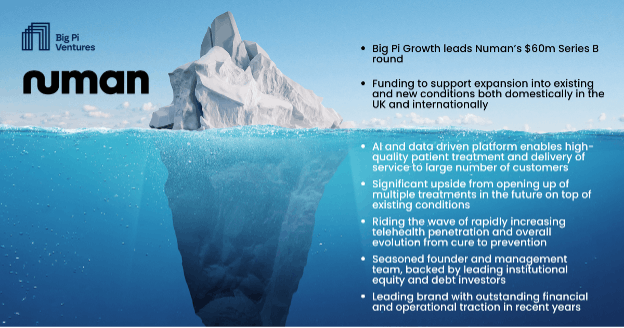 An image showing the obvious and the underlying factors behind the investment in Numan