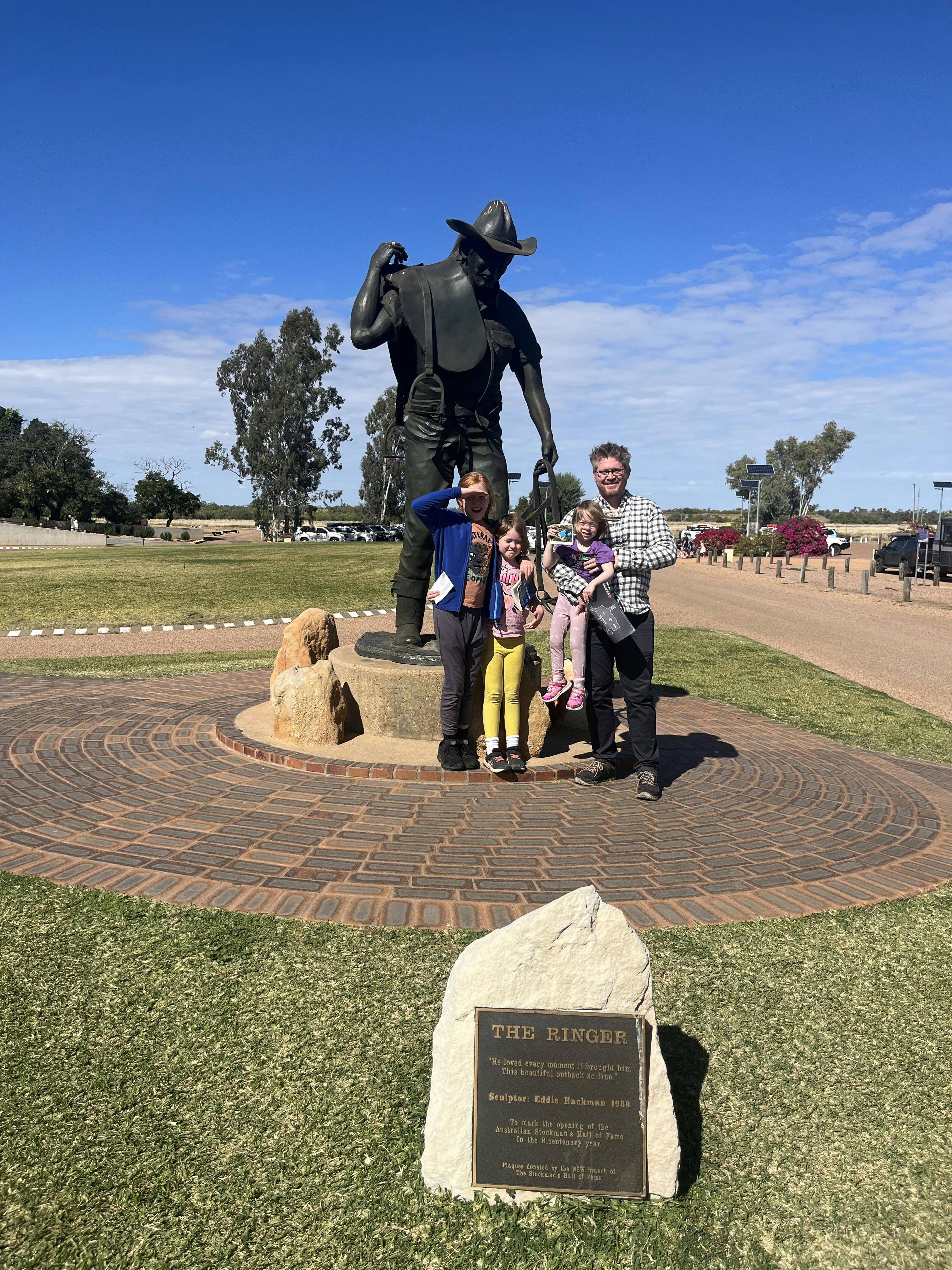 'He loved every moment it brought him This beautiful outback so fine' The Ringer