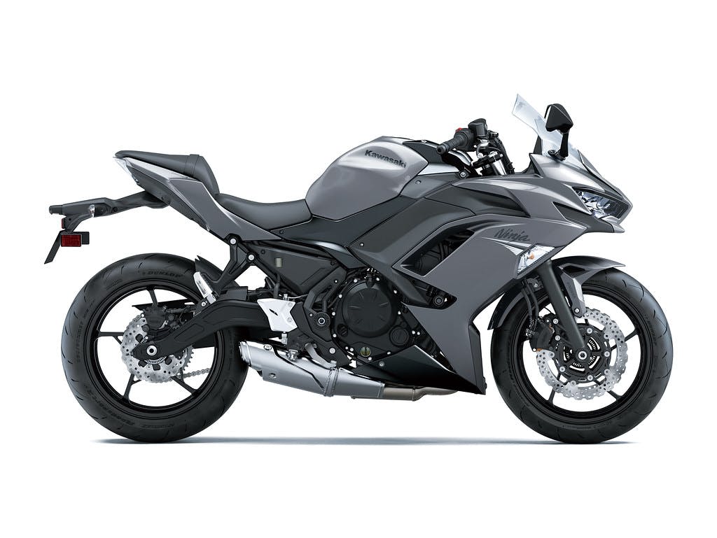 Kawasaki 2021 NINJA 650L in Metallic Graphite Gray with Metallic Spark Black colour