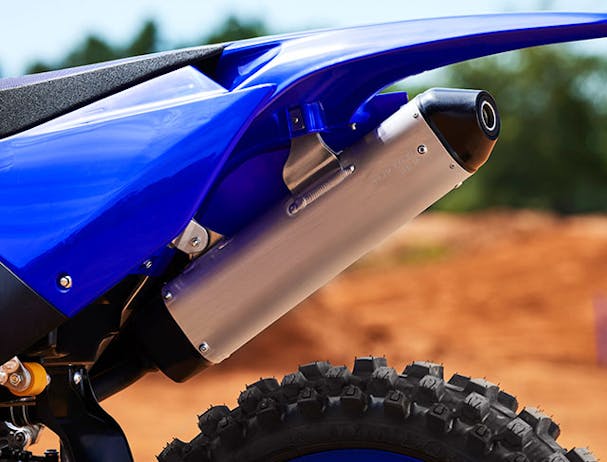 Yamaha YZ250 exhaust system