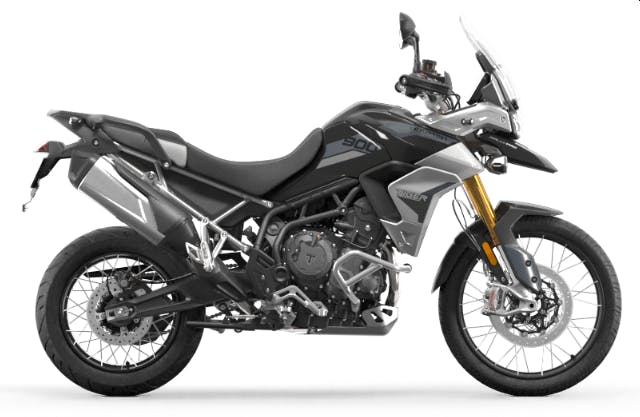Tiger 900 Rally Pro in Sapphire Black colour