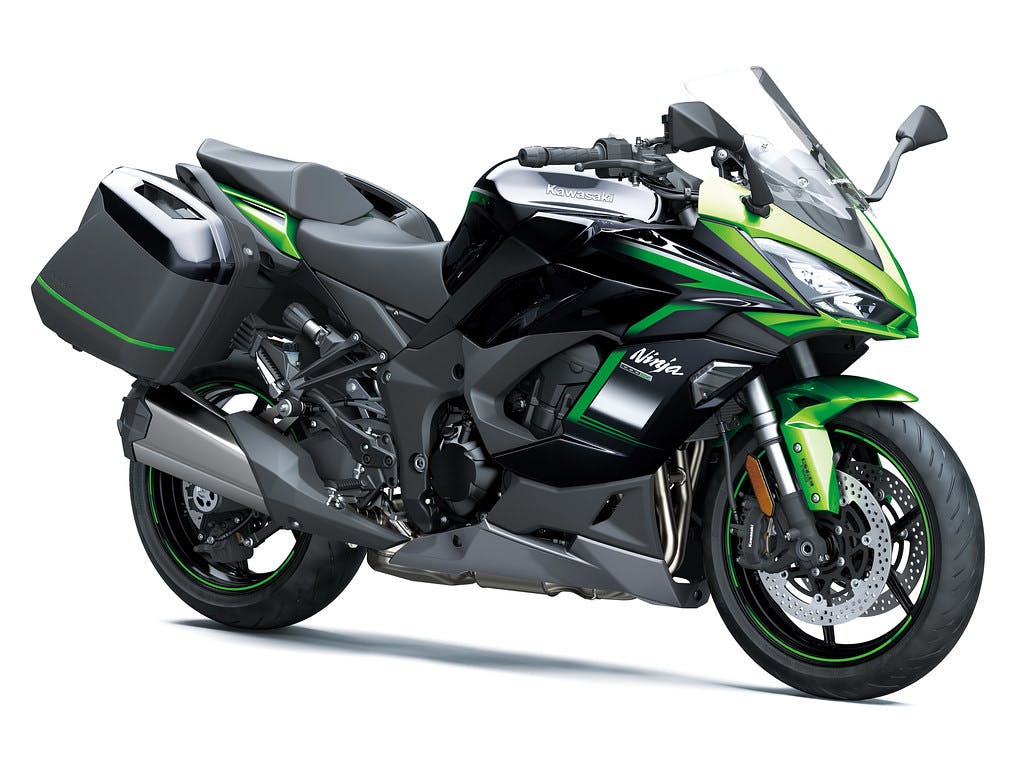 Kawasaki Ninja 1000SX (SE) in Emerald Blazed Green with Metallic Diablo Black and Metallic Flat Spark Black colour