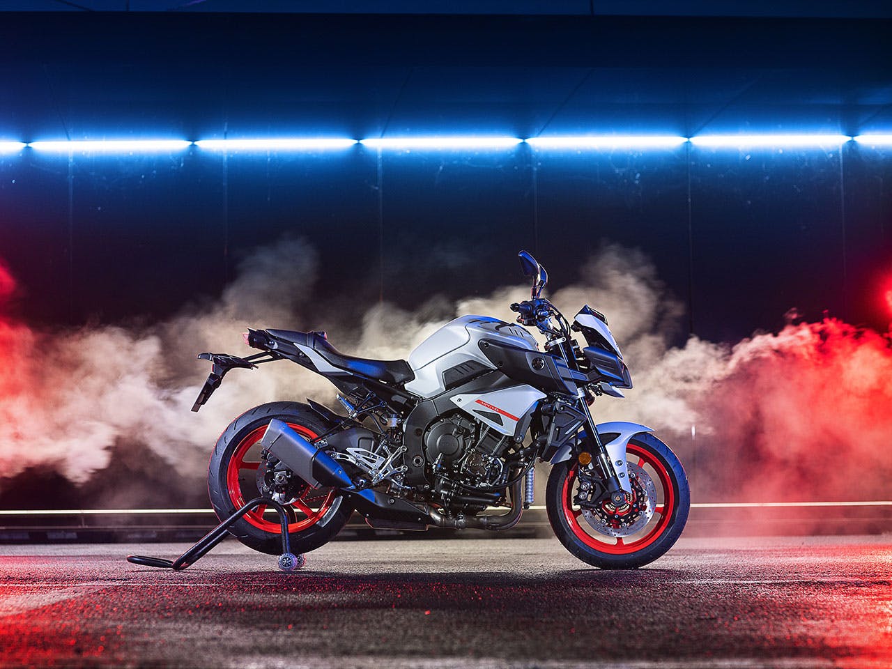 Yamaha MT-10 in Ice Fluo colour