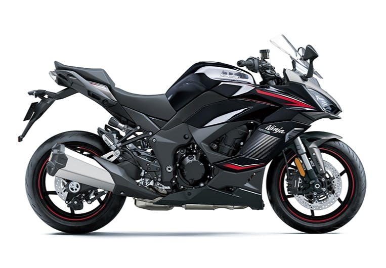 Kawasaki NINJA 1000SX in Metallic Matte Graphene Steel Gray with Metallic Diablo Black colour
