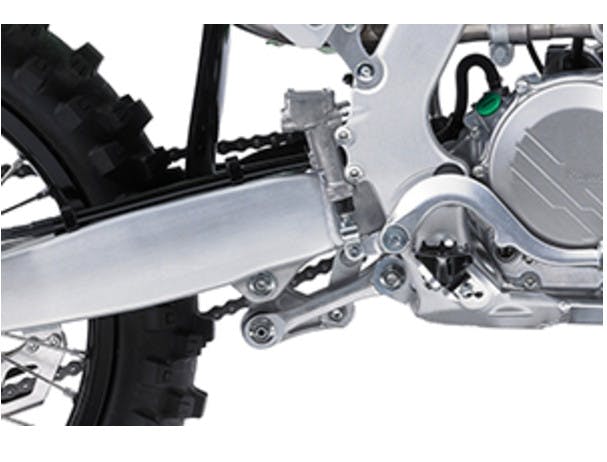 KAWASAKI KX450's rear suspension