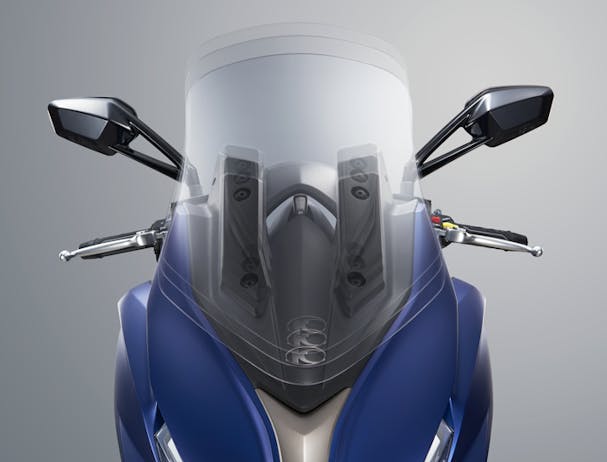 Kymco Xciting S 400i windscreen
