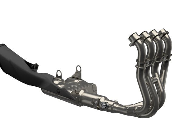 SUZUKI KATANA exhaust system