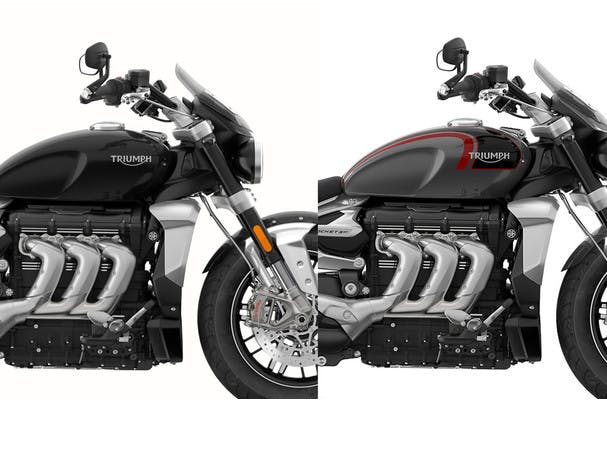 Triumph Rocket 3 GT colour options