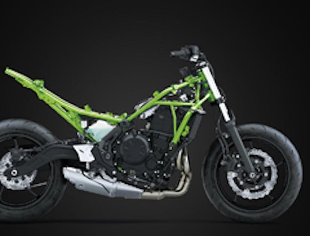 Kawasaki Z650L body frame