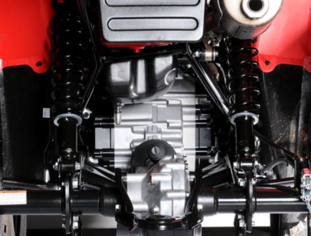 SUZUKI KINGQUAD 400 FSI 4x4 rear suspension