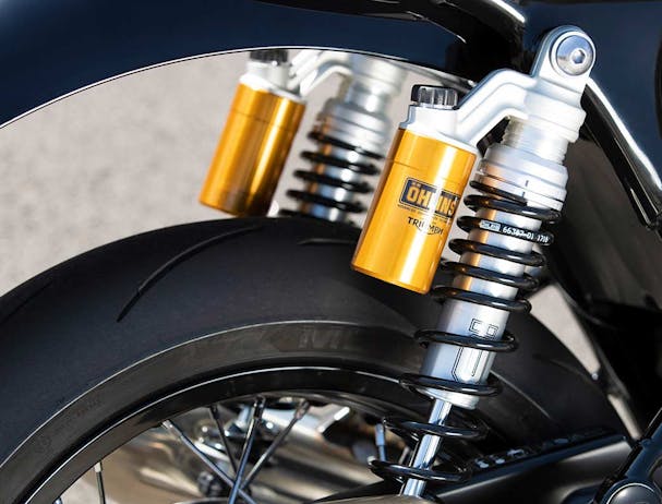 Triumph Thruxton RS suspension