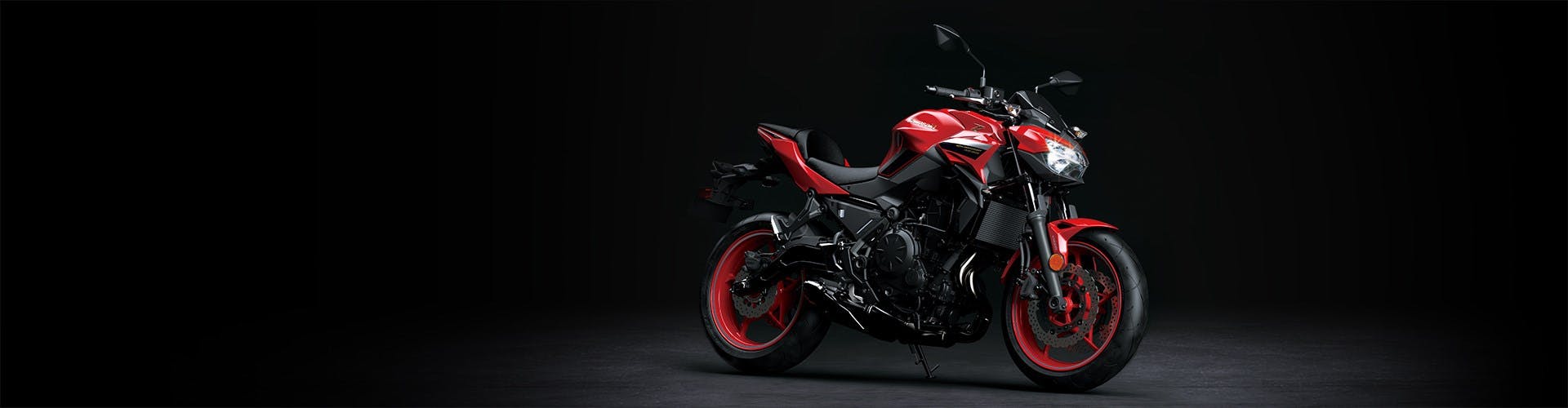 Kawasaski Z650 (50th Anniversary Edition) in Firecracker Red colour