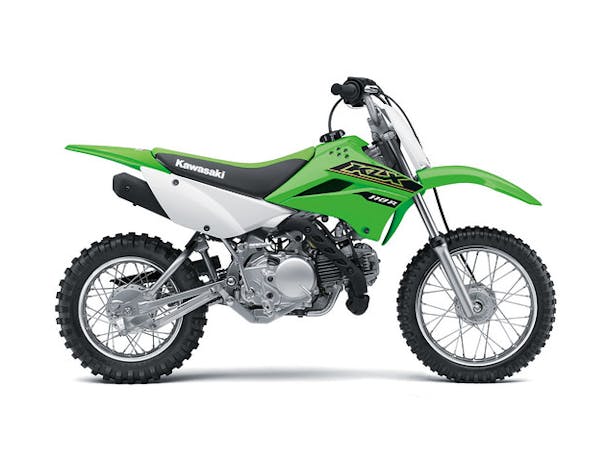 Kawasaki KLX110R in Lime Green colour
