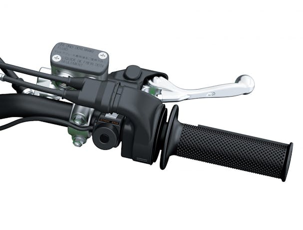 Kawasaki KX250X start button