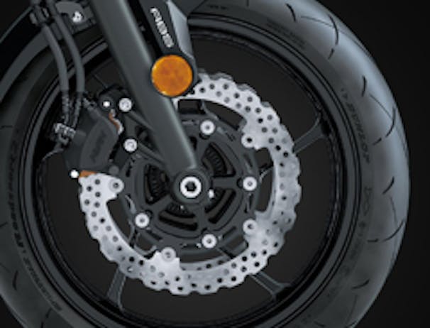 Kawasaki Z650L brakes