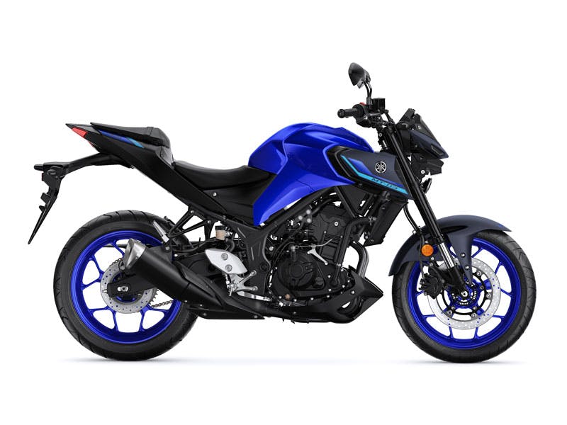 Yamaha MT-03 in icon blue colour