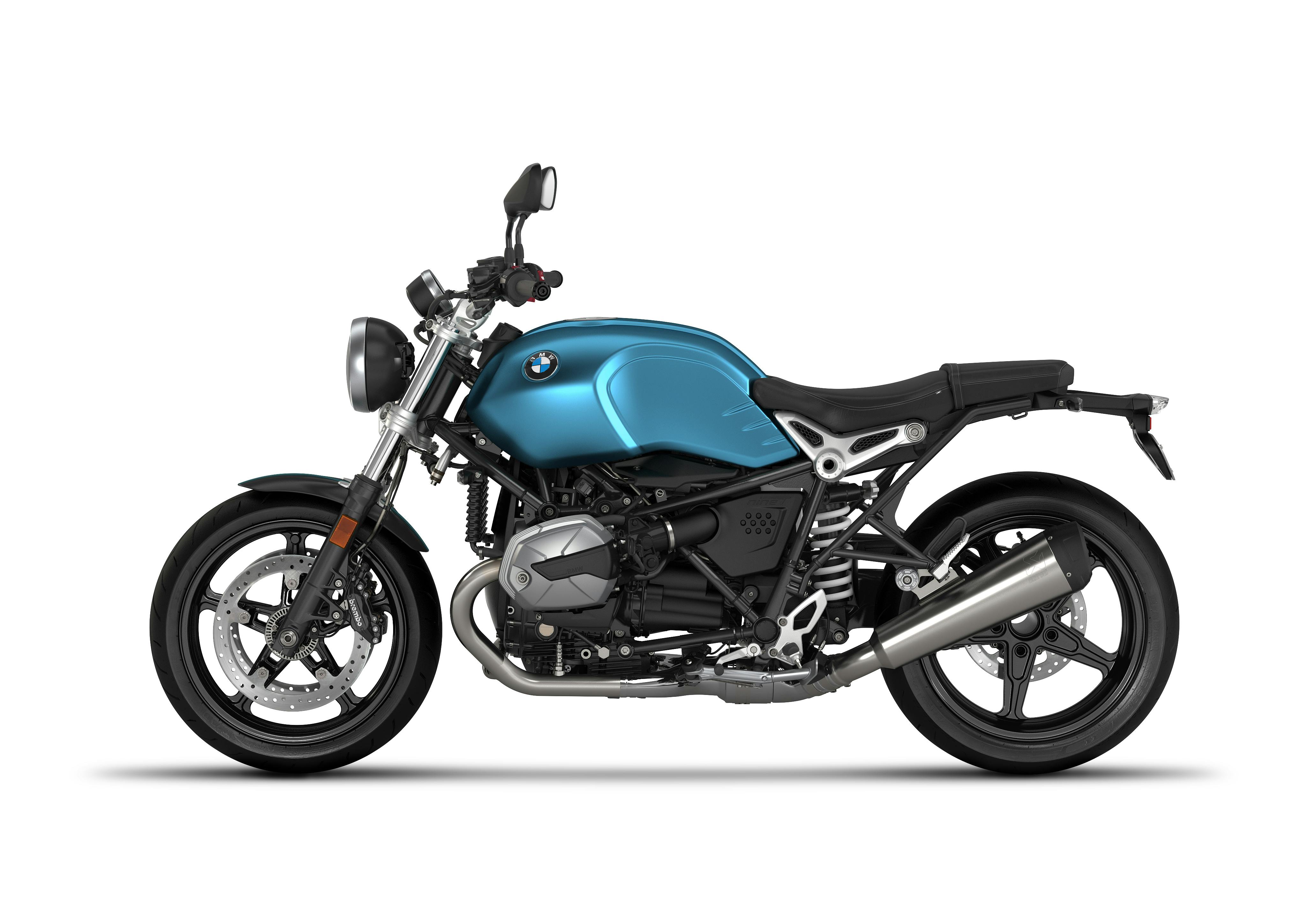 BMW R nineT Pure in Teal Blue Metallic Matt colour