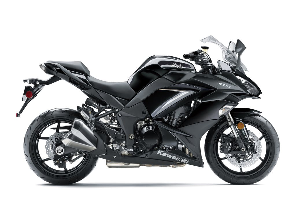 KAWASAKI NINJA 1000 in metallic spark black and metallic graphite grey colour