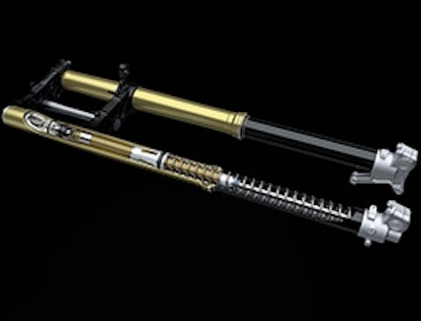 KX450 suspension fork