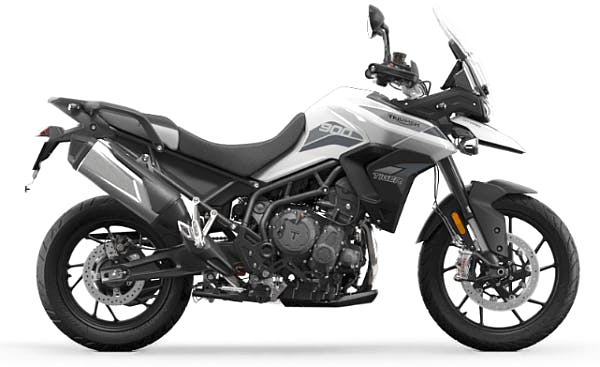 Tiger 900 GT Pro in Pure White colour