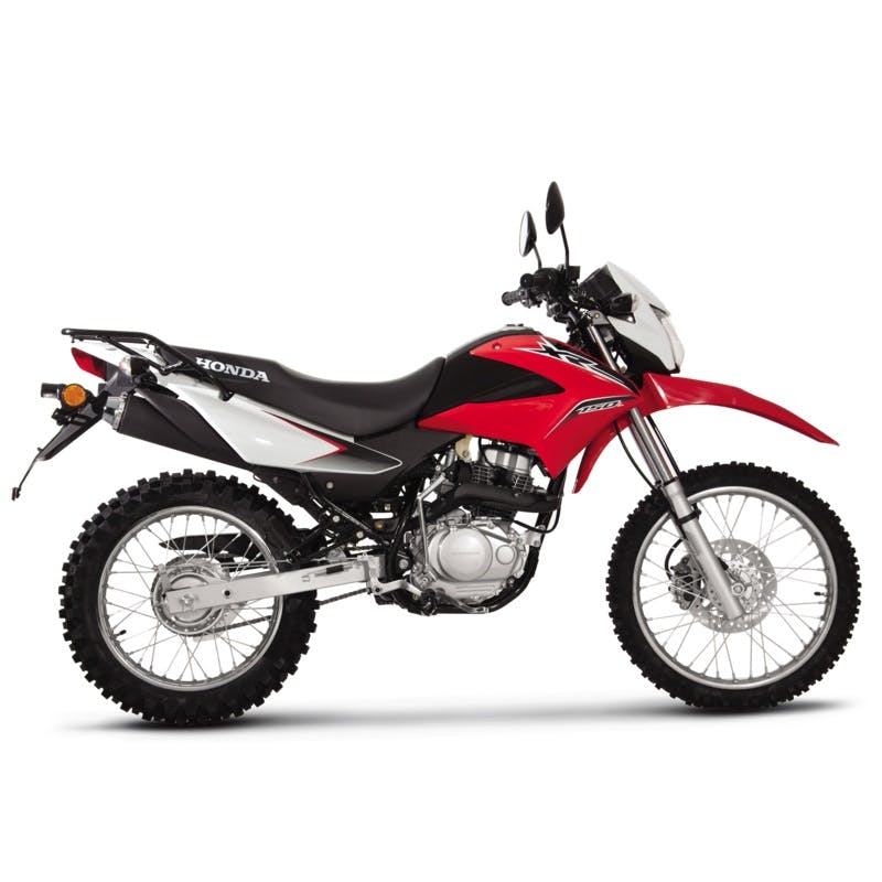 Honda XR150L in fighting red colour