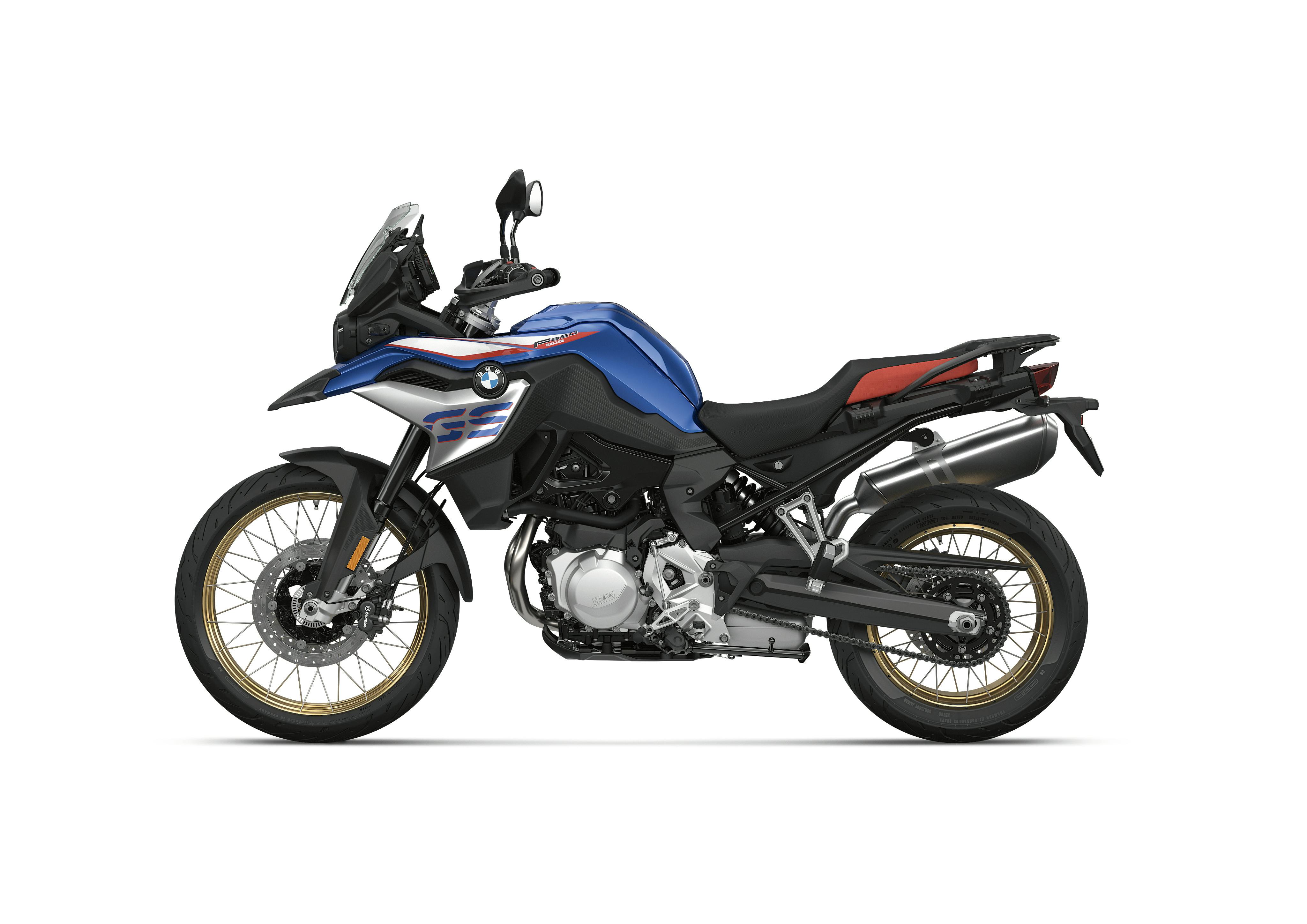 BMW F 850 GS Rallye in Racing Blue Metallic colour