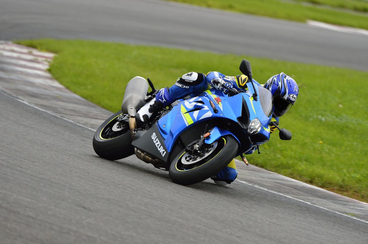 Suzuki GSX-R1000 ABS in action on the road