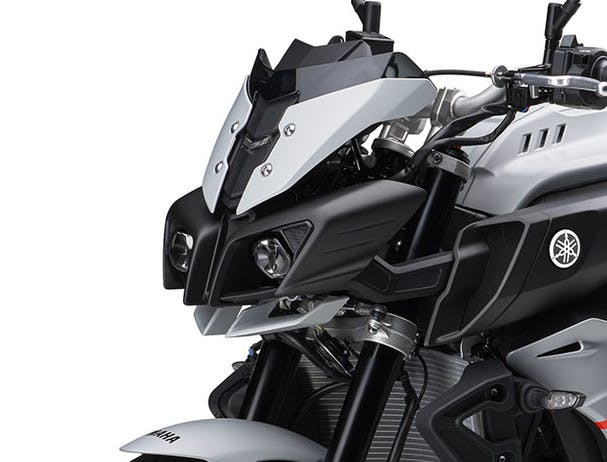 MT-10 front mask with LED headlights