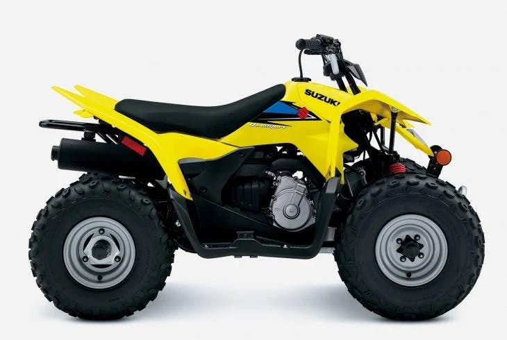 Suzuki QuadSport Z90 in champion yellow colour