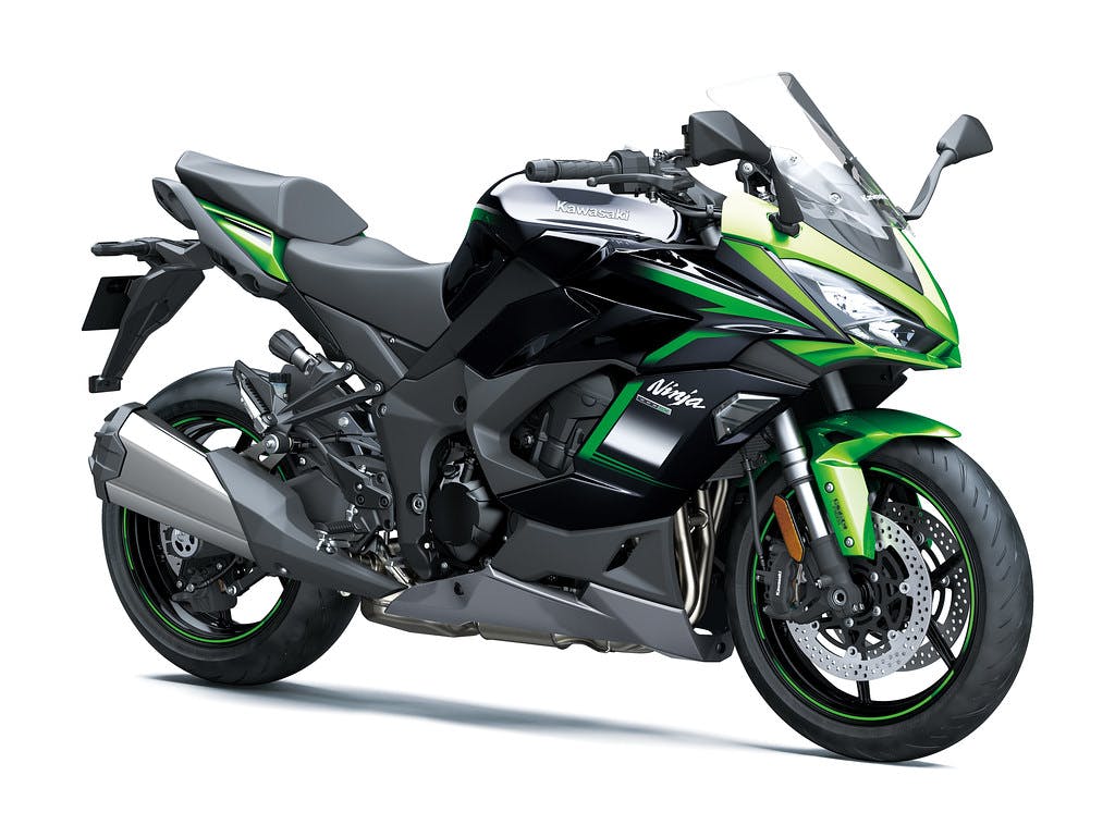 Kawasaki Ninja 1000SX (SE) in Emerald Blazed Green with Metallic Diablo Black and Metallic Flat Spark Black colour