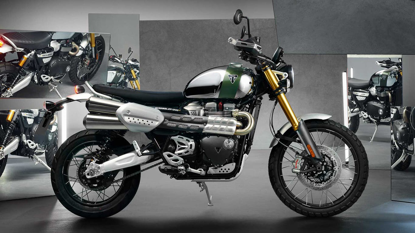 triumph scrambler 1200 xe ground clearance