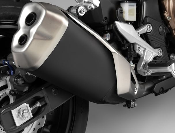 Honda CB500F exhaust