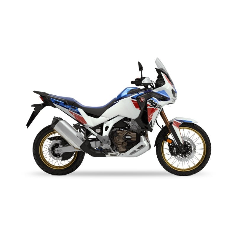 Africa Twin Adventure Sports DCT ES in Pearl Glare White colour  