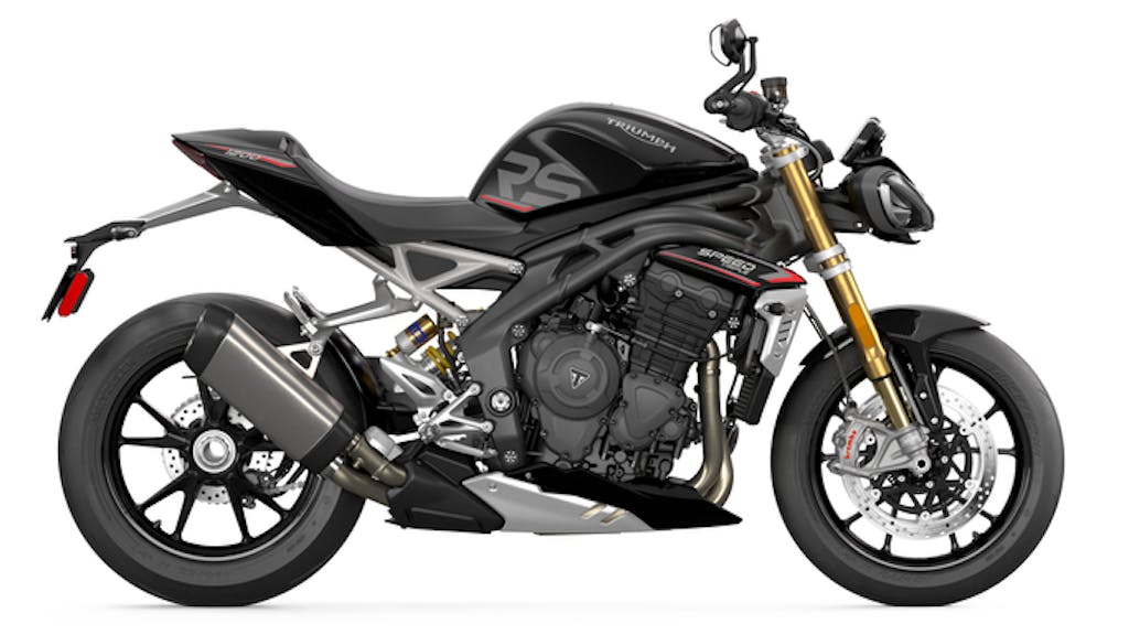 Triumph Speed Triple 1200 RS in Sapphire Black