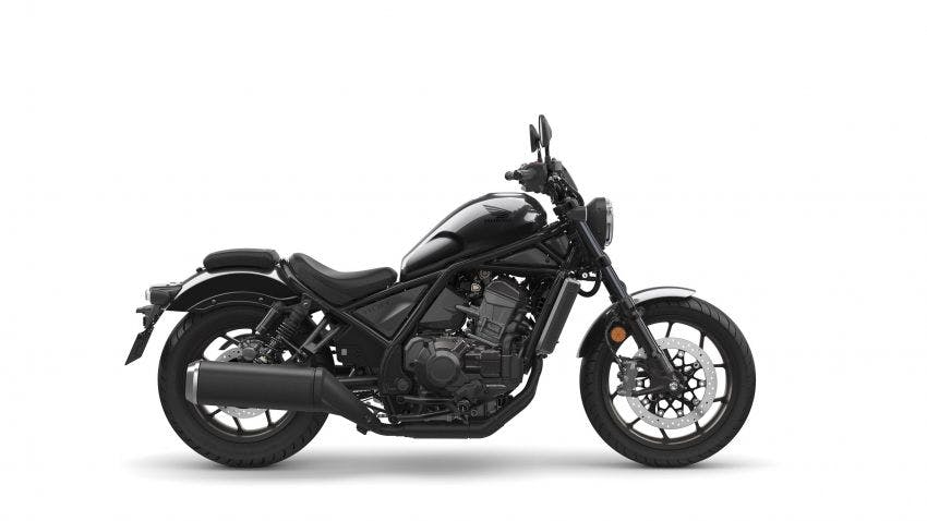 Honda CMX1100 in Gunmetal Black Metallic colour