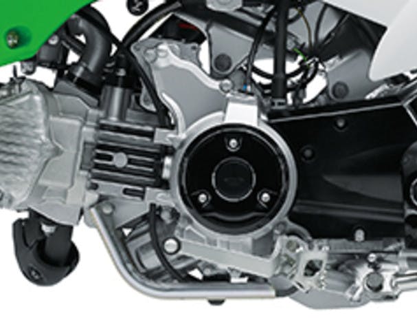 KAWASAKI KLX110RL engine close up