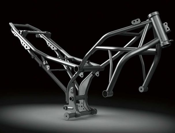 KAWASAKI NINJA 650L trellis frame