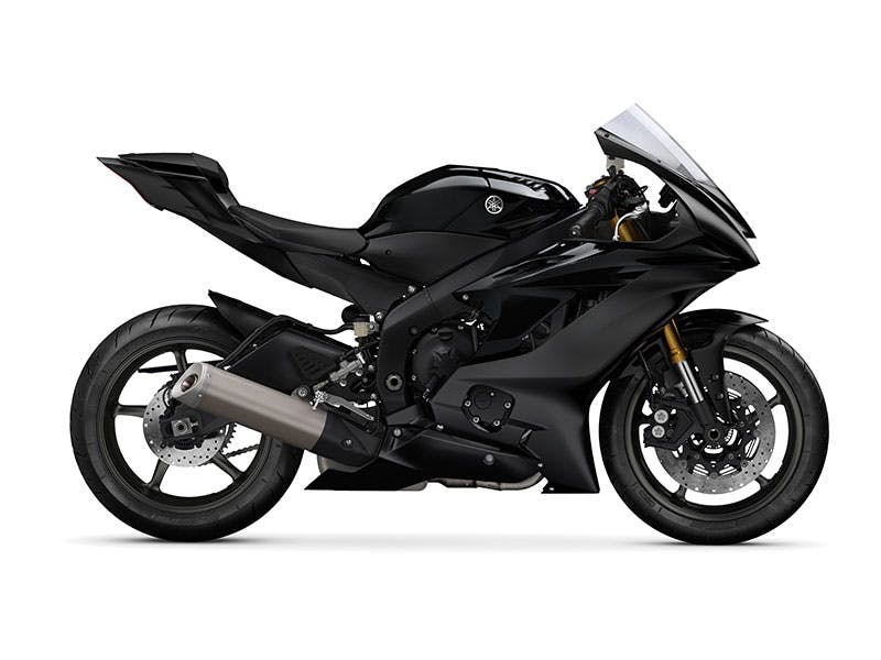 Yamaha YZF-R6 Race in tech black colour